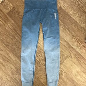 Ombré Blue Gymshark Leggings